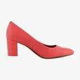 thumbnail image 6 of Aerosoles Betsy Women's Heels Coral Lizard Embossed Faux Leather Size 6.5 W, 6 of 8