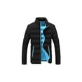 thumbnail image 1 of SAYOO Men Winter Coats Down Cotton Windproof Snow Slim Fit Jacket, 1 of 2