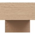 thumbnail image 2 of 8"W x 16"D x 8"H Wide Chapel Hill Rough Cedar Woodgrain TimberThane Corbel, Primed Tan, 2 of 6