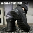 thumbnail image 5 of Steel Toe Shoes for Men Women Non Slip Work Shoes Lightweight Work Boots for Men Comfortable Safety Shoes Indestructible Steel Toe Shoes Industrial Construction Steel Toe Boots for Men, 5 of 7