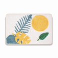 thumbnail image 4 of Premium Polyester Fiber Anti-Slip Floor Mat with Water Absorption - Stylish Simple Design for Living Room, Bathroom, Entrance & Kitchen - Easy to Clean, Durable, 50x80cm (Four-Color Floral Pattern), 4 of 6