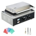 thumbnail image 2 of Accreate Waffle Electric Maker, Nonstick Machine Stainless Steel, Adjustable 122°F to 482°F, 2 of 8