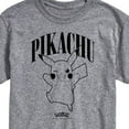 thumbnail image 3 of Pokémon - Pikachu - Men's Short Sleeve Graphic T-Shirt, 3 of 5