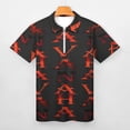 thumbnail image 3 of Havana Cuba Men Zipper T-shirt Summer Casual Short Sleeve T-shirt Top, 3 of 7
