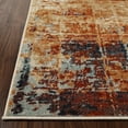 thumbnail image 3 of Superior Palani Washed Abstract Indoor Runner Rug, 2' 7" x 8', Cream/ Rust, 3 of 6