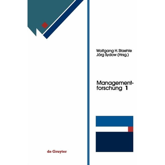 Managementforschung Managementforschung, Book 1, (Paperback)