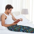 thumbnail image 5 of Fuzoiu Love Music Print Men's Pajama Pants,Lounge Pants for Men,Lounge PJ Bottoms,Sleepwear Pants with Drawstring Pockets -X-Large, 5 of 6