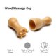 thumbnail image 3 of Masajeador Facial, Taza De Masaje De Madera Esculpida Portátil Que Moldea La Elevación De Madera De Haya Para La Pierna Del Brazo, 3 of 7