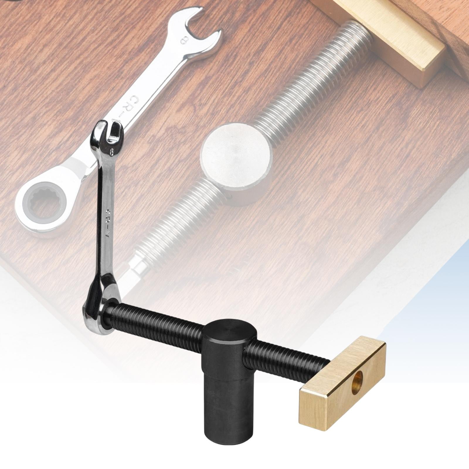Woodworking Adjustable Desktop Clip Handy Professional Fast Fixed Clip Clamp Fixture Vise for Carpenter Workbench Hole Planing Stop Benches , Without Bench Dogs