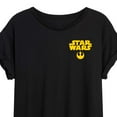 thumbnail image 3 of Star Wars - Rebel Group - Women's Oversized Tee, 3 of 5