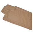 thumbnail image 2 of Motor Trend MT-150-BG 2 Front All Weather Custom Heavy Duty Rubber Floor Mats for Auto Car Truck SUV, Beige, 2 of 9