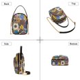 thumbnail image 3 of FORMRS Crossbody Bag for Women Quilted Travel Shoulder Cell Phone Purse with Chain Strap Handbag, Beige Flowers, 3 of 7