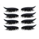 thumbnail image 1 of Adhesivos para pestañas autoadhesivos con brillo, reutilizables y resistentes al agua, ideales para un maquillaje natural. Incluye 4 pares en color negro, perfectos para principiantes., 1 of 6