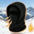 thumbnail image 5 of Outdoor Winter Warm Hat Neckband Integrated SkiMask for Men Women Fleece Face Head Neck Cover Windproof Cold Weather Winter Face For Men Windproof Hoodie, 5 of 7