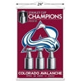 thumbnail image 3 of NHL Colorado Avalanche - 2022 Stanley Cup Team Logo Wall Poster with Magnetic Frame, 22.375" x 34", 3 of 5