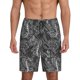thumbnail image 1 of Balery Snake Pantalones cortos de pijama de punto de algodón para hombre con cinturilla y bolsillos-4X-Large, 1 of 6