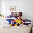 thumbnail image 5 of YST Cartoon Dragon Comforter Set 7Pcs Polyester Bed in a Bag, King, 5 of 5