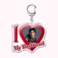 thumbnail image 3 of LLavero de los diarios de vampiro I Love My Boyfriend, llaveros de novia, llaveros personalizados para regalos de fanáticos, 3 of 4