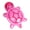 Pink, variant on Luminous Mini Resin Turtles,4.33" x 6.69" Resin Animals,Large Turtles,Marine Craft Decoration,Suitable for Decoration of Gardens,Parties,Miniature Landscapes,Blue