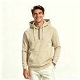 thumbnail image 2 of ClodeEU Men's Quarter Zip Drawstring Hoodie with Pocket, Lightweight Fleece Half Zip Hooded Long Sleeve Sweatshirt, Size S-4XL, 2 of 6