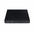 thumbnail image 1 of PC en Plastique CD Writer Portable USB Interface Intérieur Extérieur DVD Pilote de Bruit Annulation Ordinateur Portable Lecteur d'Ordinateur Noir, 1 of 1