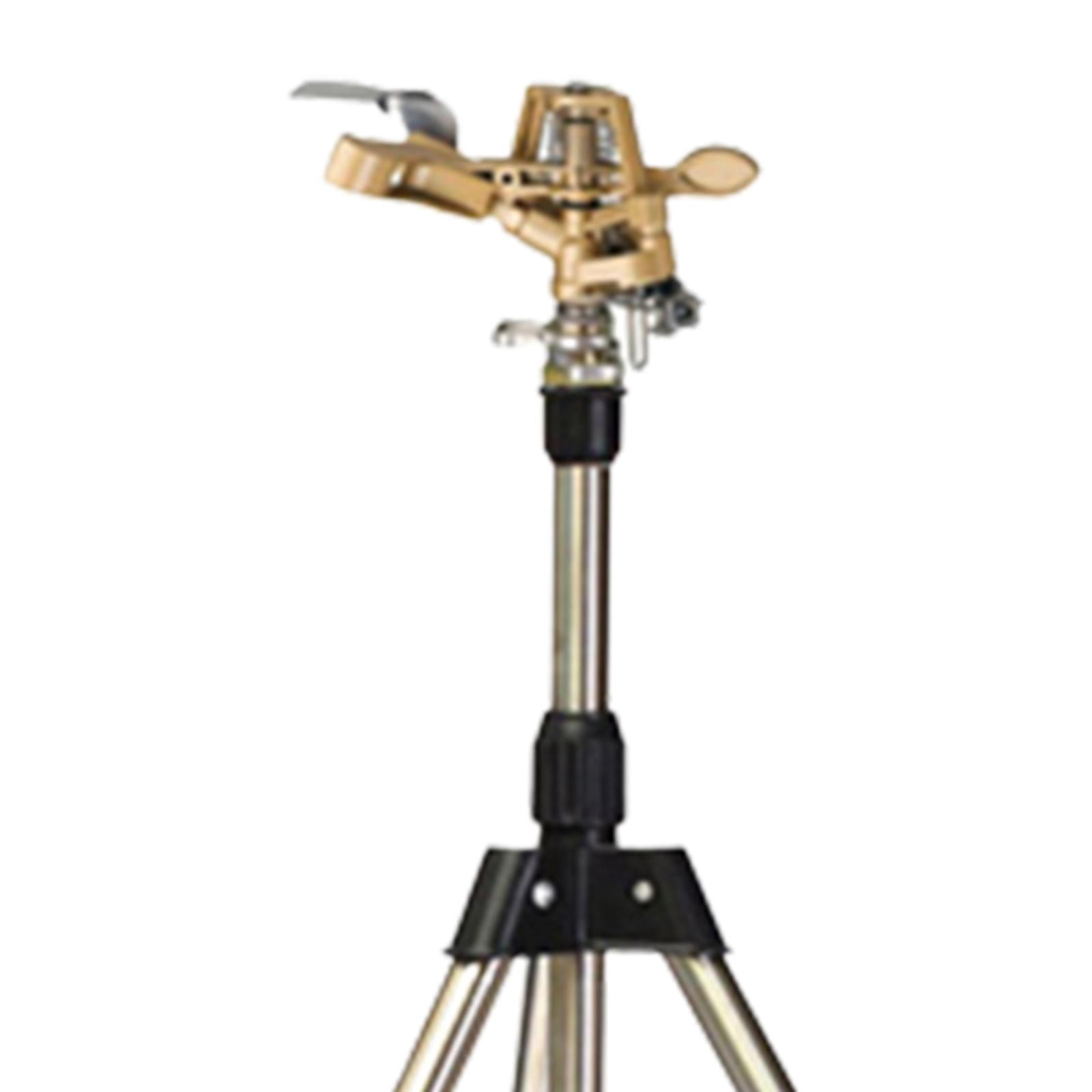 Tripod Sprinkler Large Area Coverage Lawn Sprinkler for Garden Yard Backyard Style A