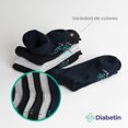 thumbnail image 4 of Diabetín || 6 Pares Calcetines para Diabéticos Algodón Ecológicos ComfortFit para Caballero. (Oxford). 6pack de Calcetines de algodón ecológico., 4 of 7