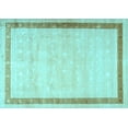 thumbnail image 1 of Ahgly Company Indoor Rectangle Persian Light Blue Traditional Area Rugs, 4' x 6', 1 of 4