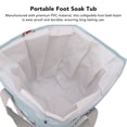 thumbnail image 4 of Collapsible Foot Bath Basin, Portable Foot Soak Tub With Handle PVC Foot  Bucket For Travel Camping Washing, 4 of 8