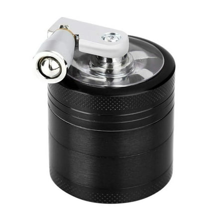 

BSAH 4-layer Zinc Alloy Crusher Grinder with Mill Handle 40mm in Diameter