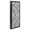 thumbnail image 3 of Stupell Industries Boho Fractal Pattern Study Abstract Painting Black Floater Framed Canvas Art Print Wall Art, 11 x 25, 3 of 9