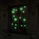 thumbnail image 5 of Infidev - 12 pegatinas luminosas navideñas de copos de nieve, decoración de pared DIY, arte festivo iluminado para el hogar y la oficina, 5 of 8