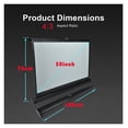 thumbnail image 5 of 50inch Table Projector Screen 16:9 Tabletop Pull Up Foldable Stand 4:3 Outdoor Movie Projection Screens For Travel Home Theater ,Easy to Use, 5 of 5