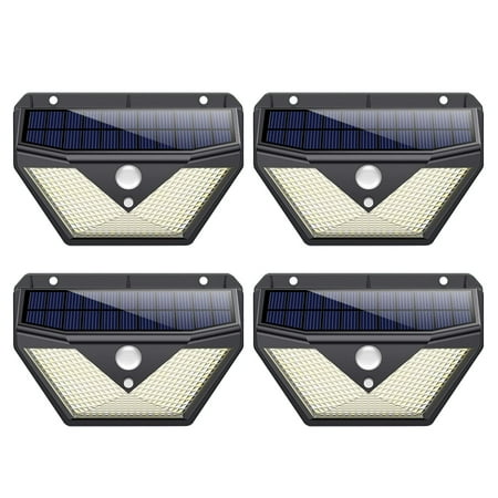 

EDFRWWS 4 Pcs Solar Lamp Motion Sensor Street Lights for Outdoor Lighting (B)