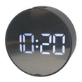 thumbnail image 3 of Led Large Screen Bedside Alarm Clock Digital Clock Black Frame White Light, 3 of 5