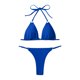 thumbnail image 5 of Traje de baño de 2 piezas para mujer, trajes de baño para mujer, bikini dividido para mujer, bikini liso, conjunto de traje de baño dividido de dos piezas para mujer, 5 of 6