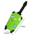 thumbnail image 3 of Luggage Tag Fashion Creative Travel ID Label Tag for Baggage Suitcase, 3 of 10