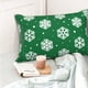 thumbnail image 4 of Fotbe Snowflake Funda de Almohada Decorativa Estilo Occidental, Lujo en Algodón, Fundas para Almohadas King, Cojín Estampado para Decoración del Hogar-20"x30", 4 of 6