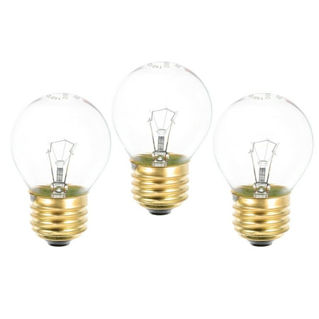 

Rosarivae 3PCS E27 Socket 40W Oven Bulb Microwave Appliance Replacement Microwave Bulb