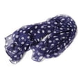 thumbnail image 5 of UJNDER Shawl Wraps for Women Elegant Sophisticated Scarf with Polka Pattern Lightweight Breathable Soft Shawl Scarf for Women Navy_001,One Size, 5 of 7