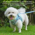 thumbnail image 5 of AIITLE Reflective Adjustable No Pull Cat Harness with Leash, Quick-Release Buckle, Breathable Pet Vest, Blue, XXS, 5 of 6