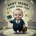 thumbnail image 5 of Aromabug: Funny Fake Bankcard: Mixed Race Card, Fade Resistant, 4 Pack, 5 of 5