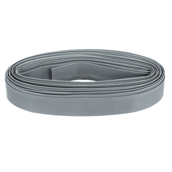 Heat Shrink Tubing, 1 Inch ID 49 ft Long 2:1 Ratio Gray