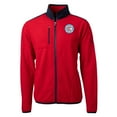 thumbnail image 2 of Men's-Cutter & Buck  Red Chicago Fire Big & Tall Cascade Eco Sherpa Fleece Full-Zip Jacket, 2 of 3