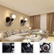 thumbnail image 3 of Aplique De Pared Creativo Humanoide Aplique De Interior Lámpara De Pared De Vela Moderna Art Deco Max 60w E27 Base Soporte De Hierro para Habitación De Niños, Dormitorio, Sala De Estar, Esca, 3 of 3