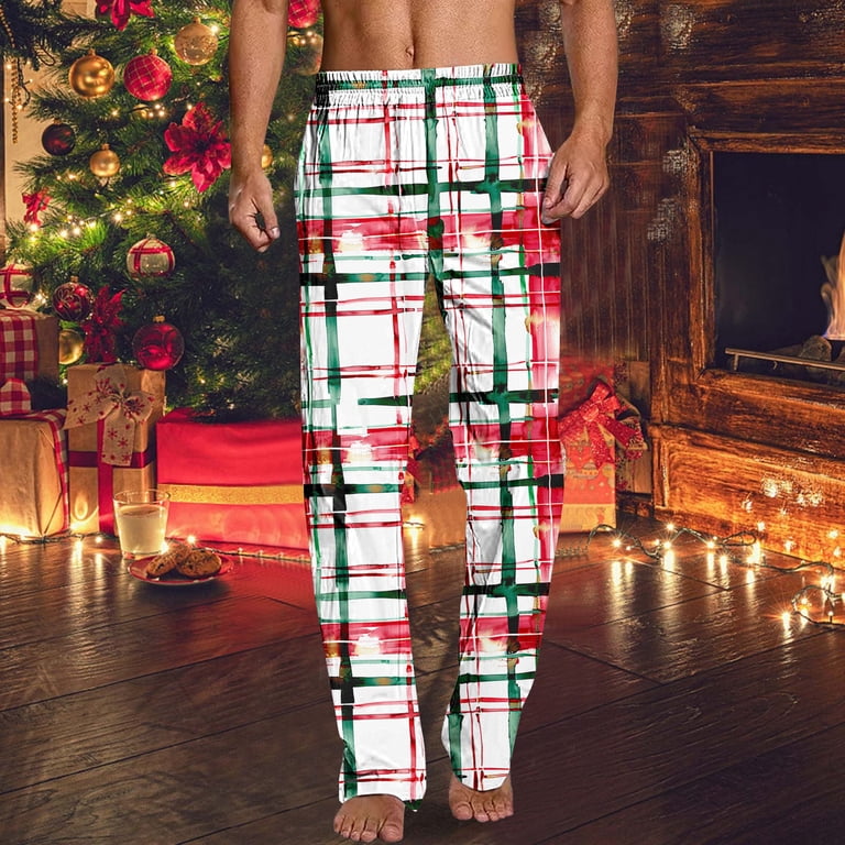 BiZtdJrK Black and Friday Sales Today Cotton Plaid Pajama Pants