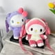 thumbnail image 2 of Mochila De felpa corta de Hello Kitty Sanrio Kt Cat, bolso cruzado oblicuo de dibujos animados, almacenamiento de cosméticos, billetera cero, regalo para niña, 2 of 4