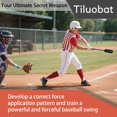 thumbnail image 2 of Kit de entrenamiento de swing para béisbol Tiluobat con 12 pelotas de entrenamiento, 2 of 6