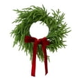 thumbnail image 2 of balikha 50cm Green Artificial Christmas Wreath Realistic Multipurpose Xmas Garland Front Door Wreath for Entryway Decor Lightweight C, 2 of 9