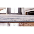 thumbnail image 4 of Unique Loom Chateau Collection Area Rug, 3 x 13, Dark Blue, 4 of 6